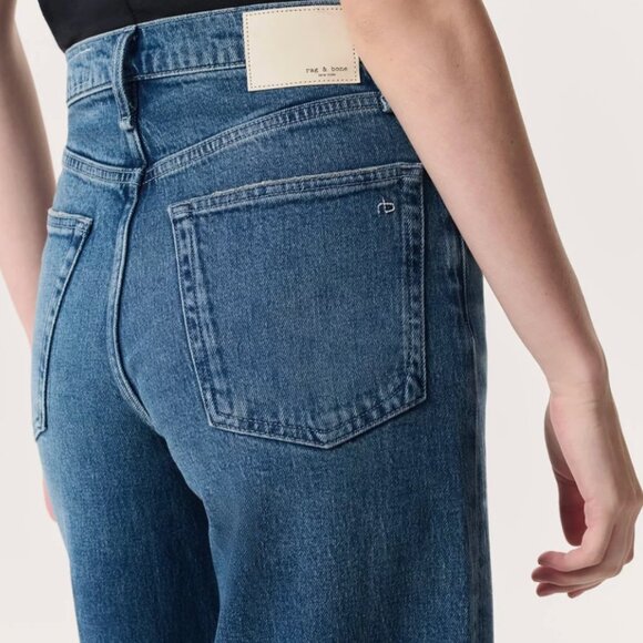 rag & bone Sofie Ankle-Length Wide-Leg Jeans - Picture 2 of 7